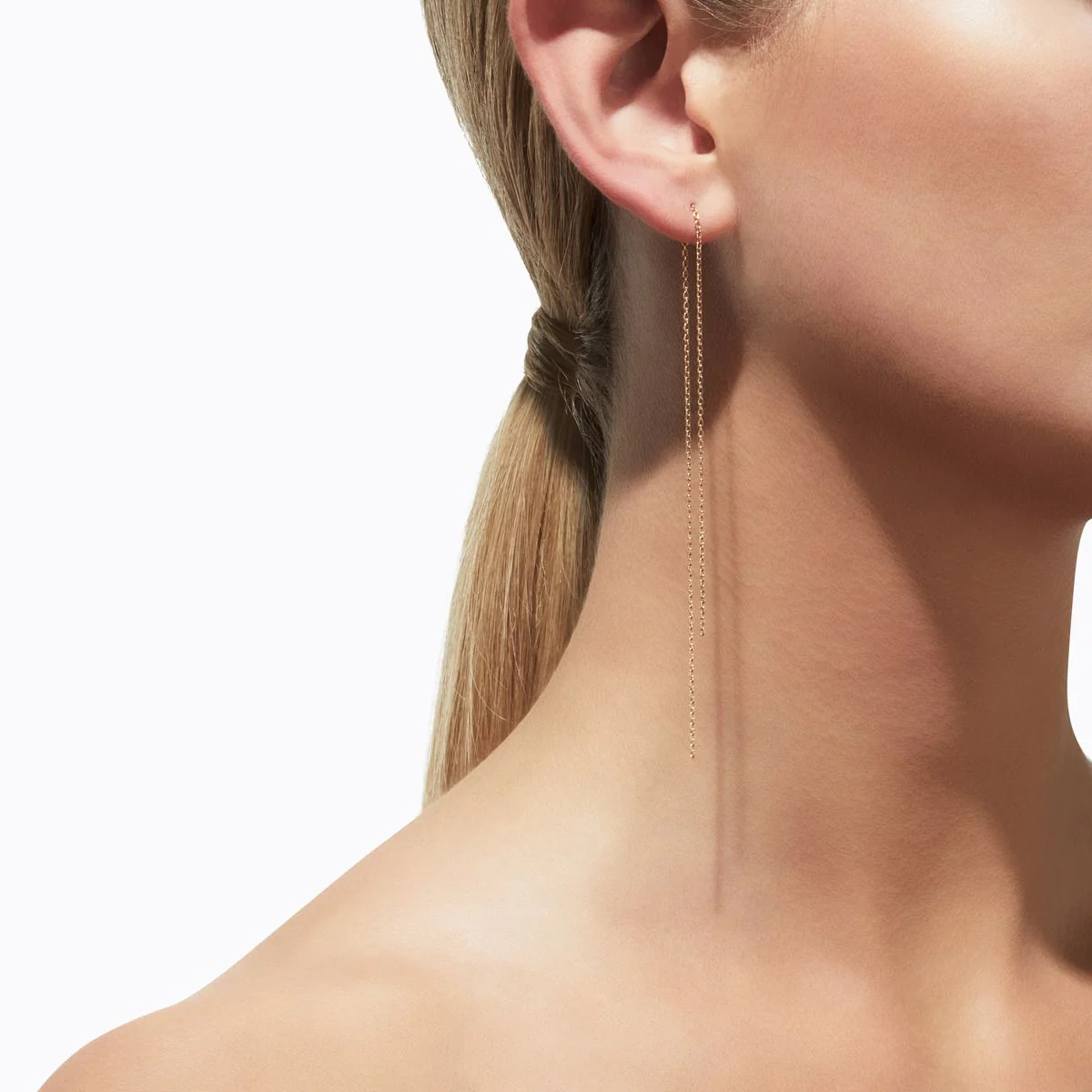Shihara Chain Earrings 200 (Pair) - Image 2