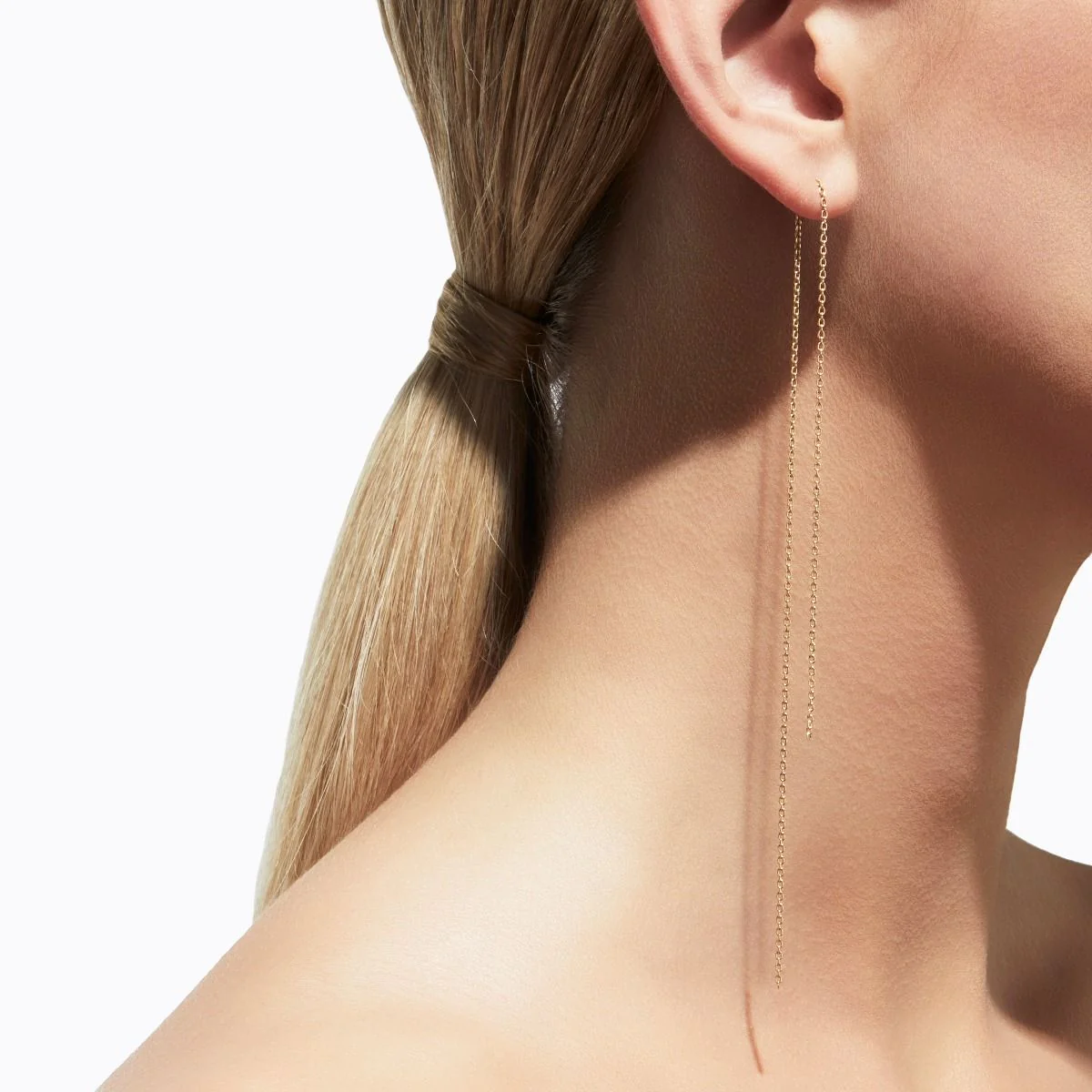 Shihara Chain Earrings 250 (Pair) - Image 2