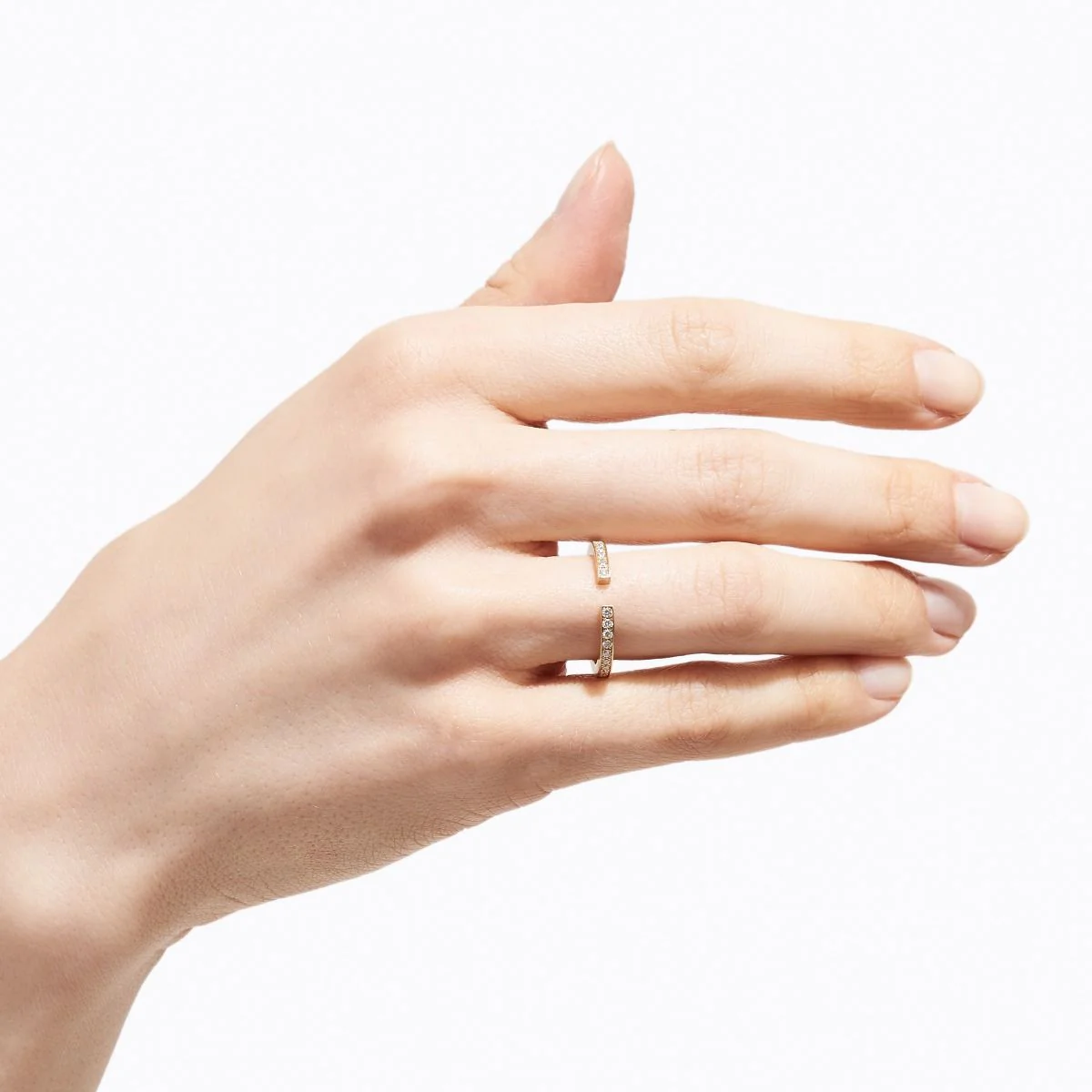 Shihara Diamond Bond Ring 05 - Image 2