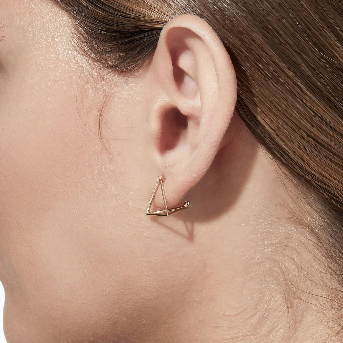 Shihara Diamond Triangle Earring 15 (01) - Image 3