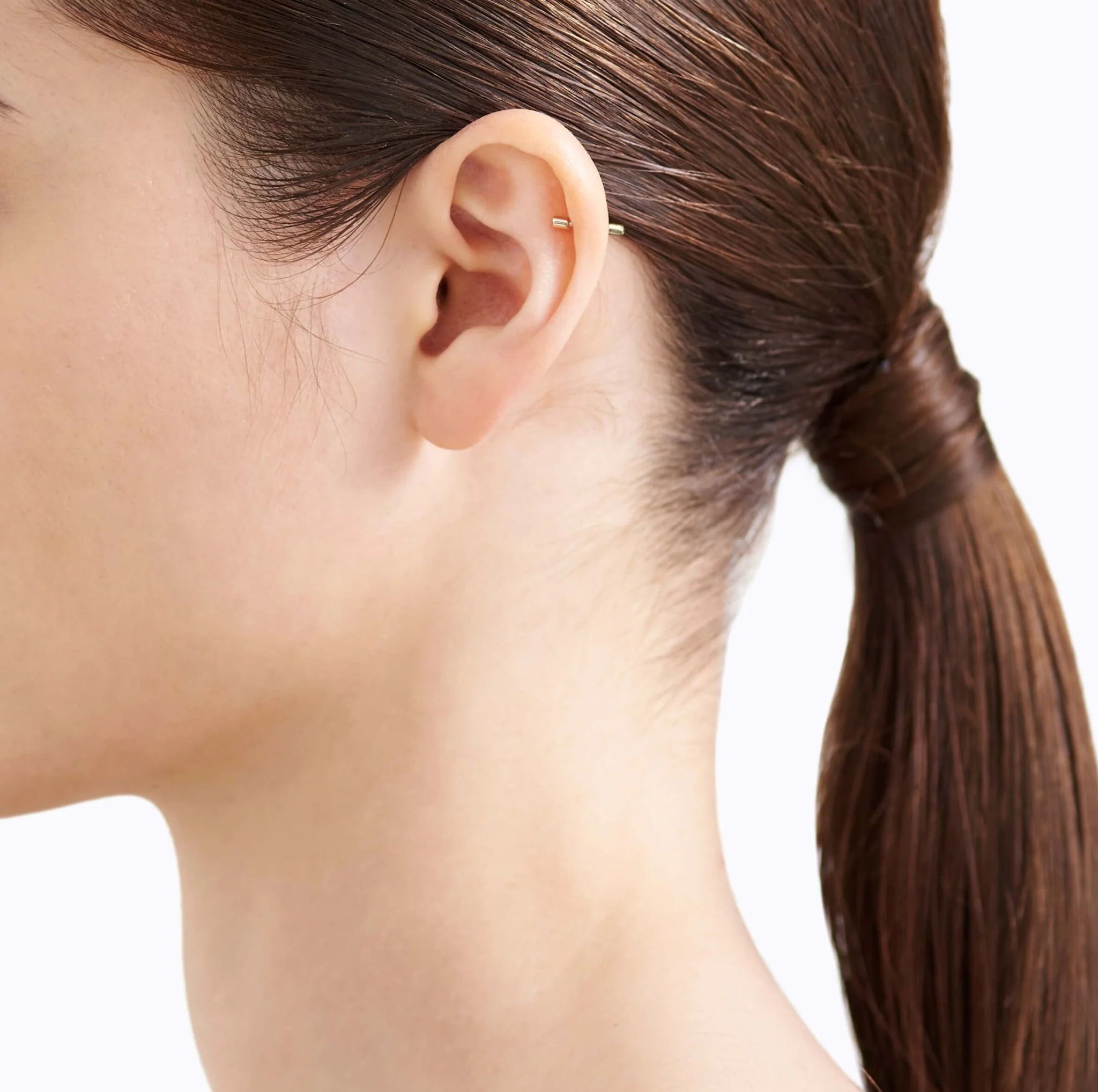 Shihara Diamond Twist Pin Earring 01 - Image 6