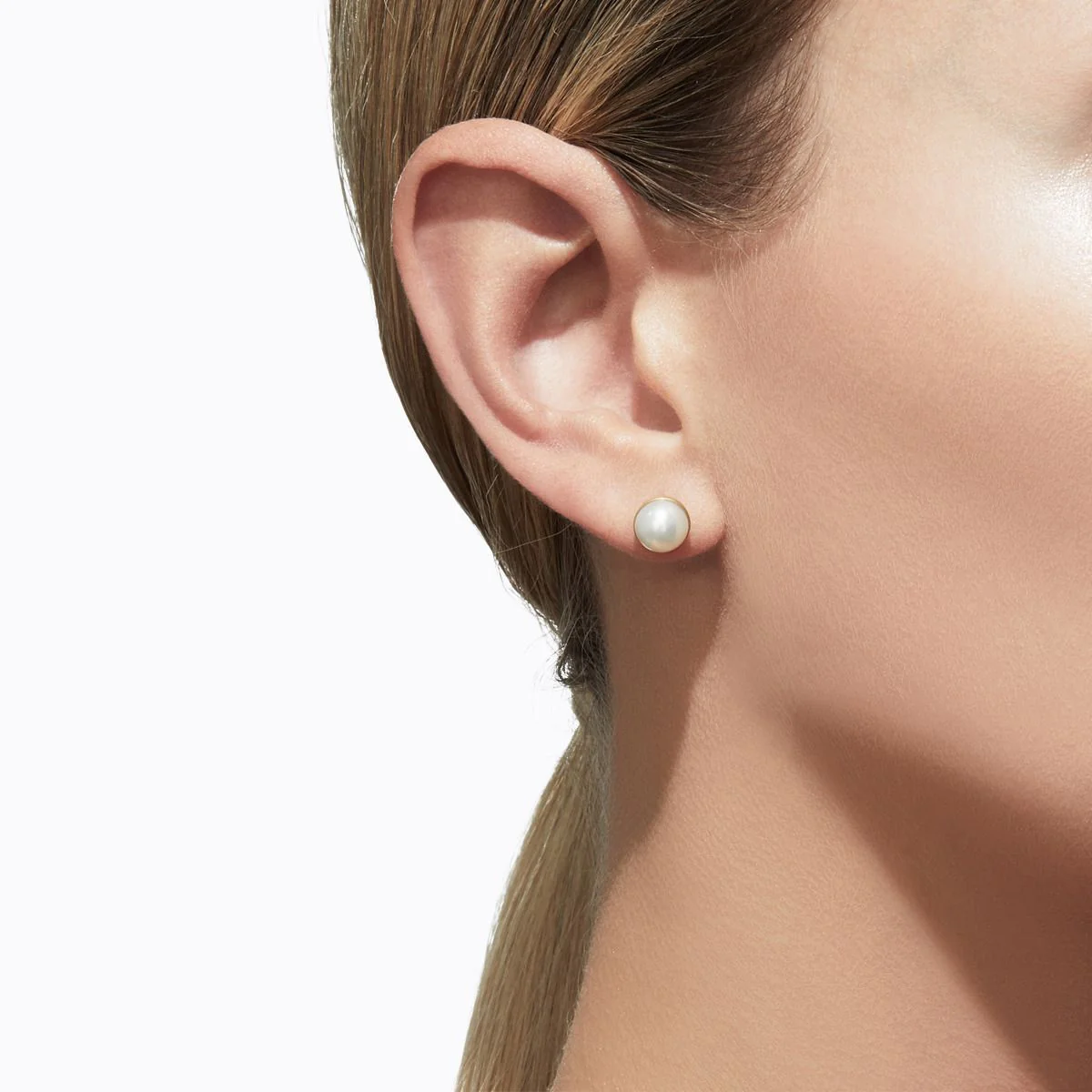Shihara Half Pearl Earring 0° - Image 2