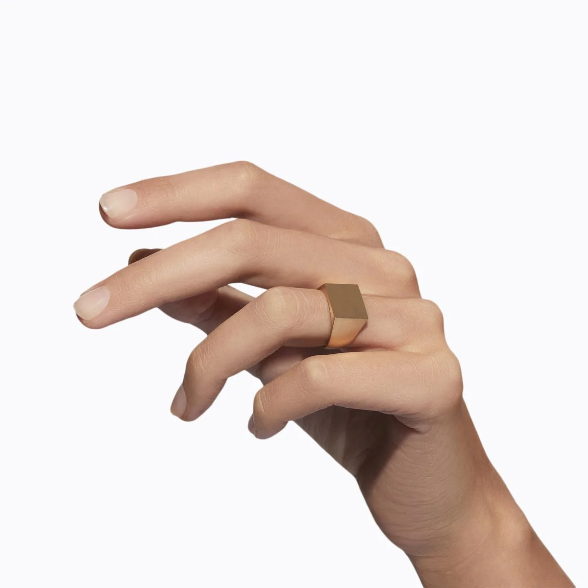 Shihara Signet Square Ring S - Image 4