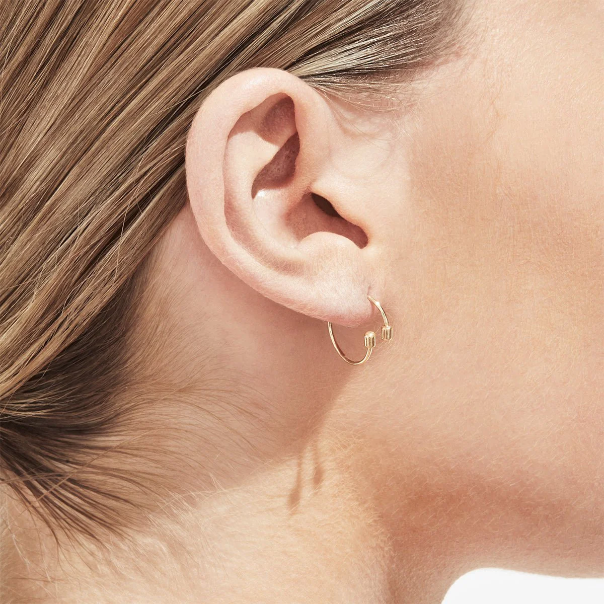 Shihara Twist Round Earring 01 - Image 3