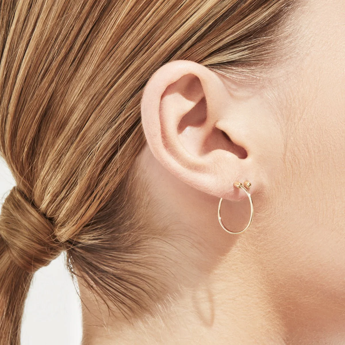 Shihara Twist Round Earring 02 - Image 2