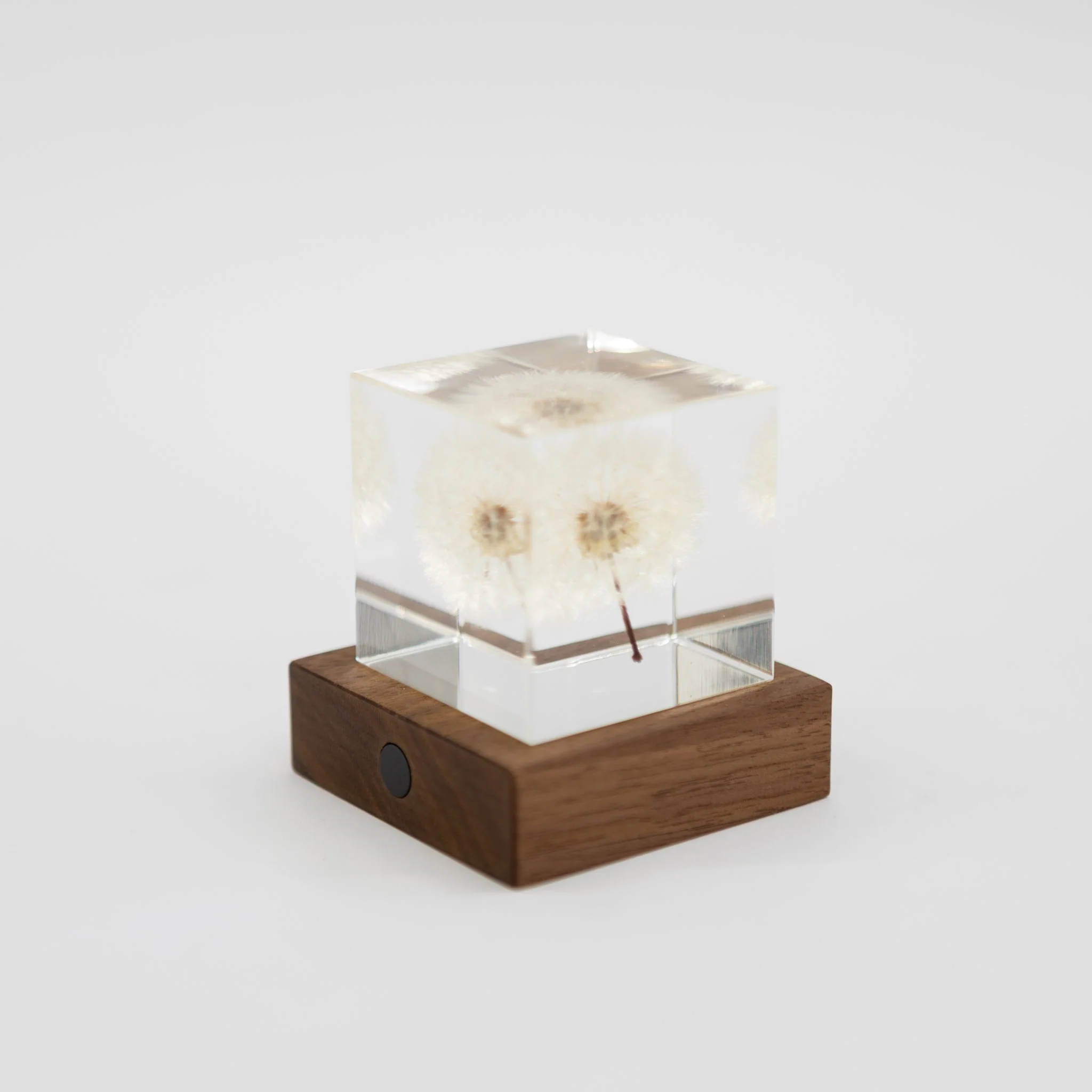 Sola Cube Walnut Light Base - Image 4
