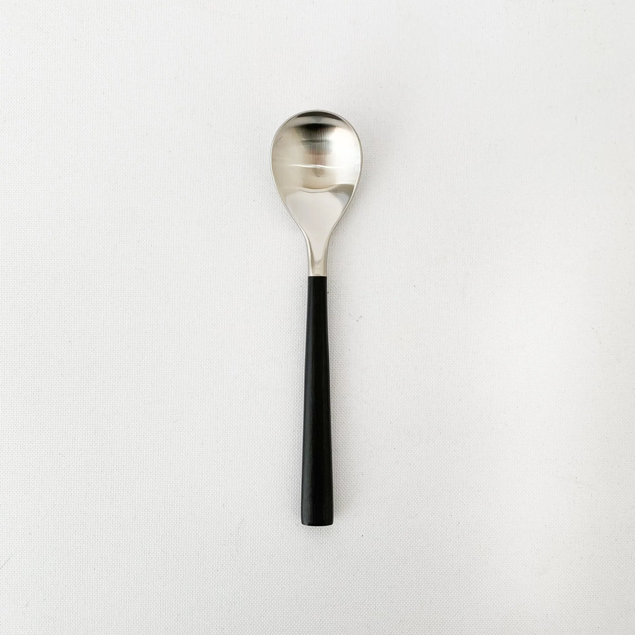 Sori Yanagi Stainless Steel and Birch Wood Handle Flatware - Image 8
