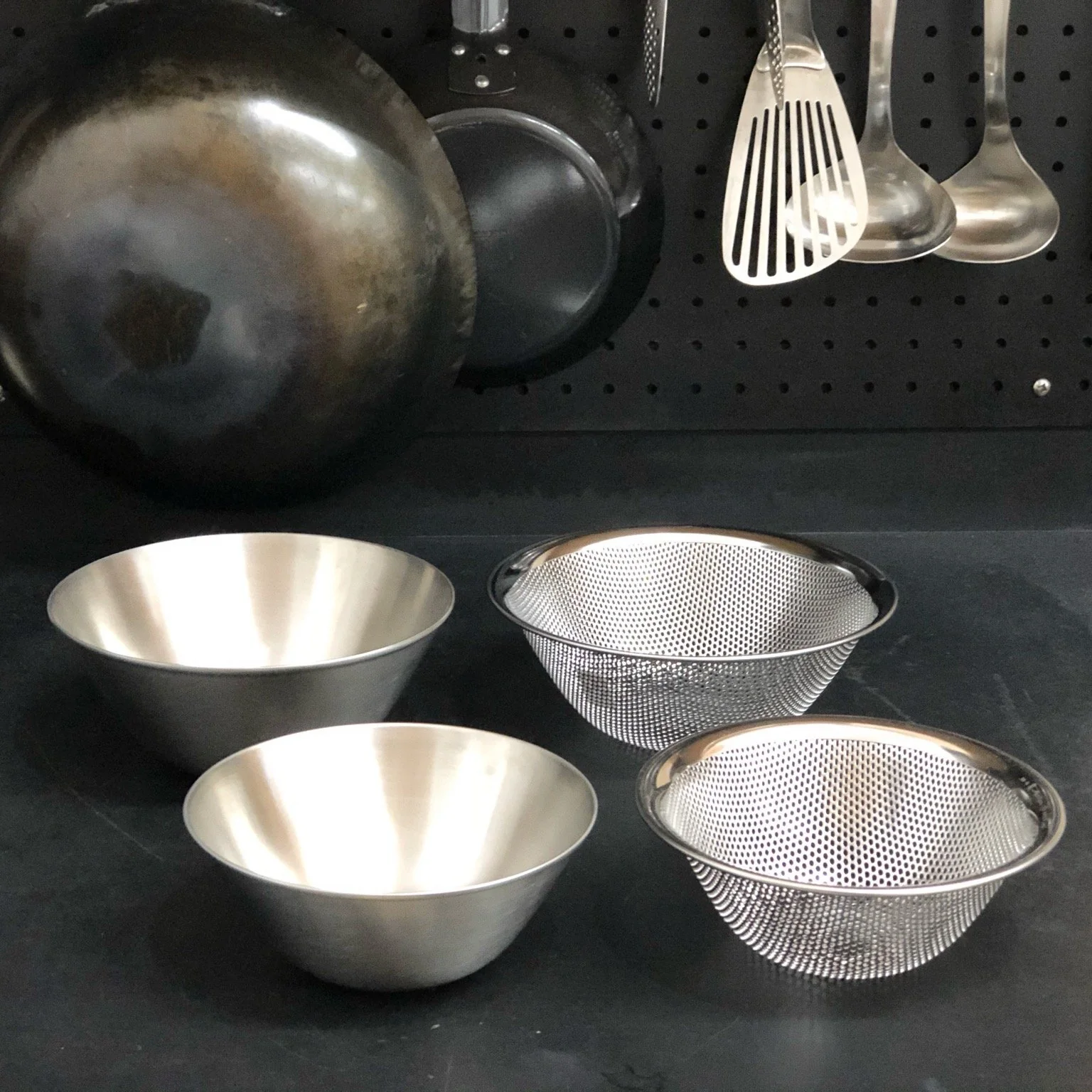 Sori Yanagi Stainless Strainers and Bowls - Image 14