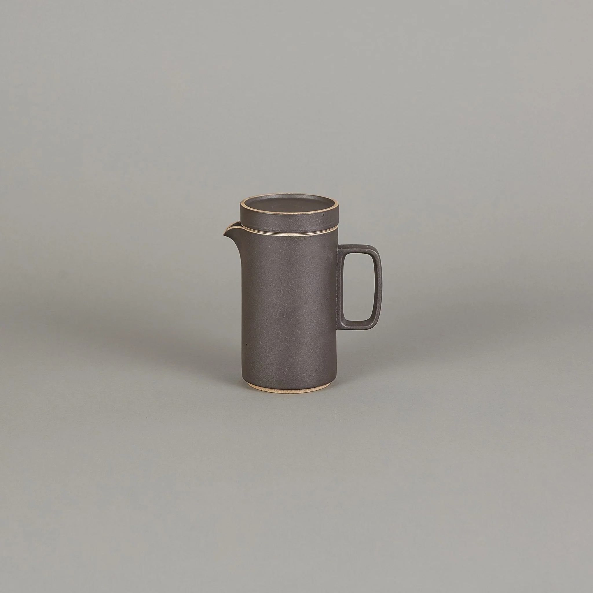 HPB037 - Teapot Tall with Stainless Strainer Black ø 3.3/8"