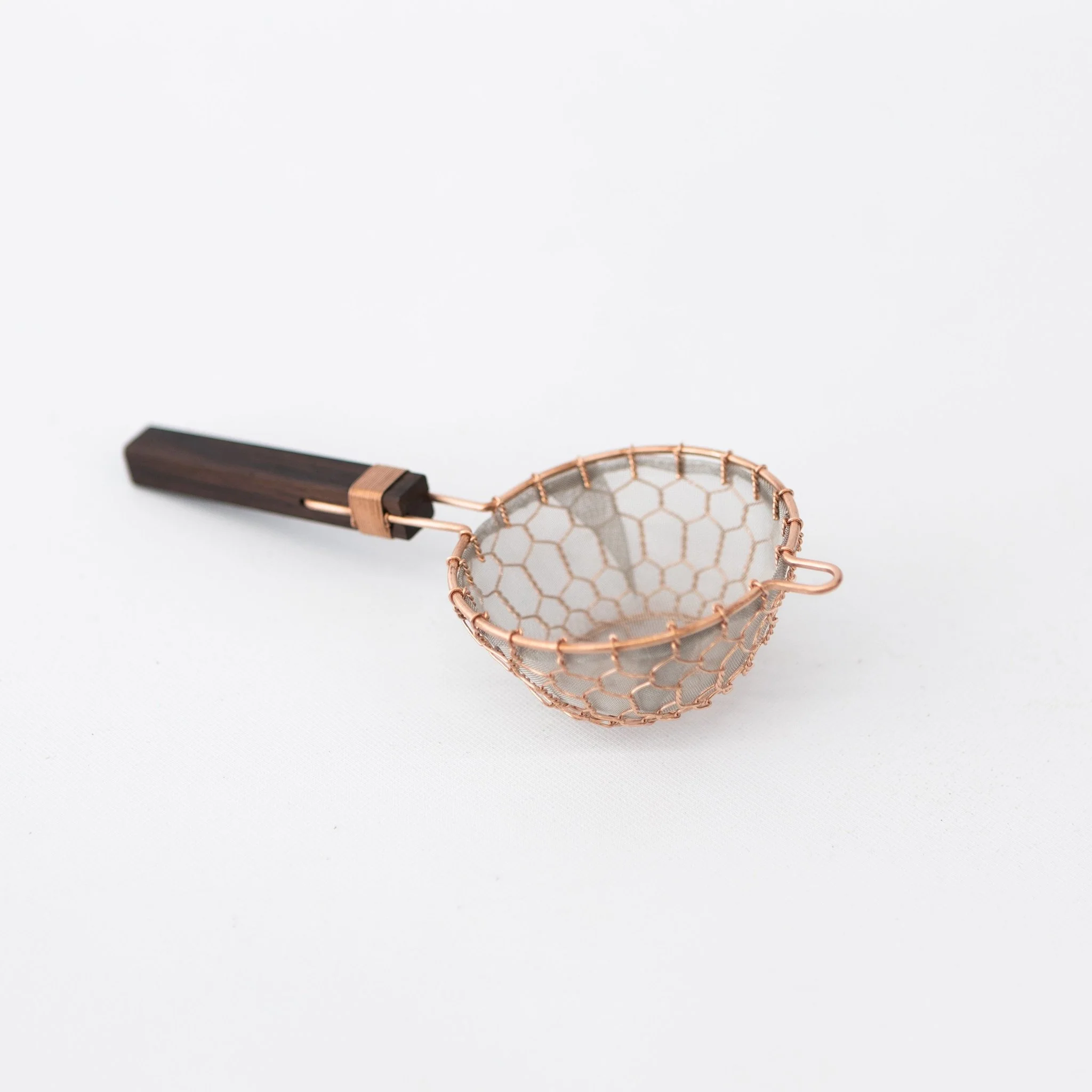 Kanaami-Tsuji Tea Strainers with Rosewood Handle - Image 7