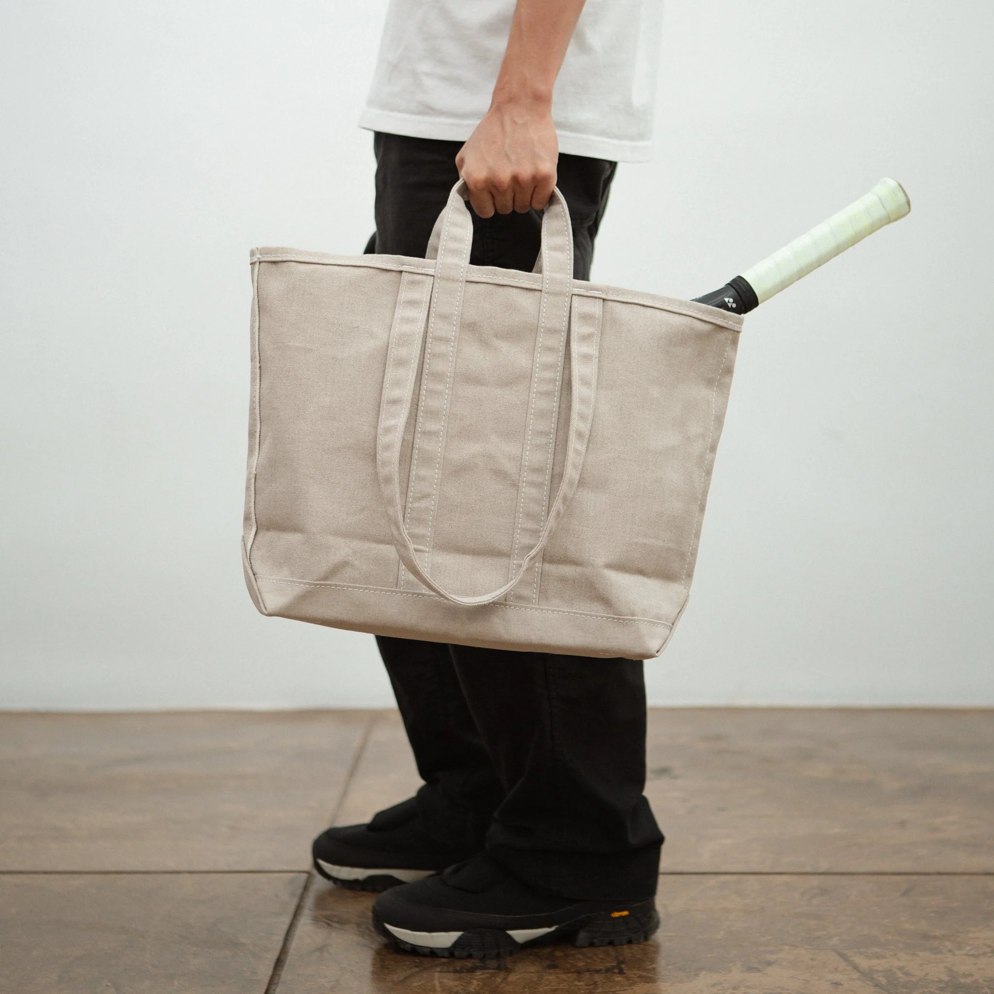 Tembea Market Tote Medium Linen - Image 3