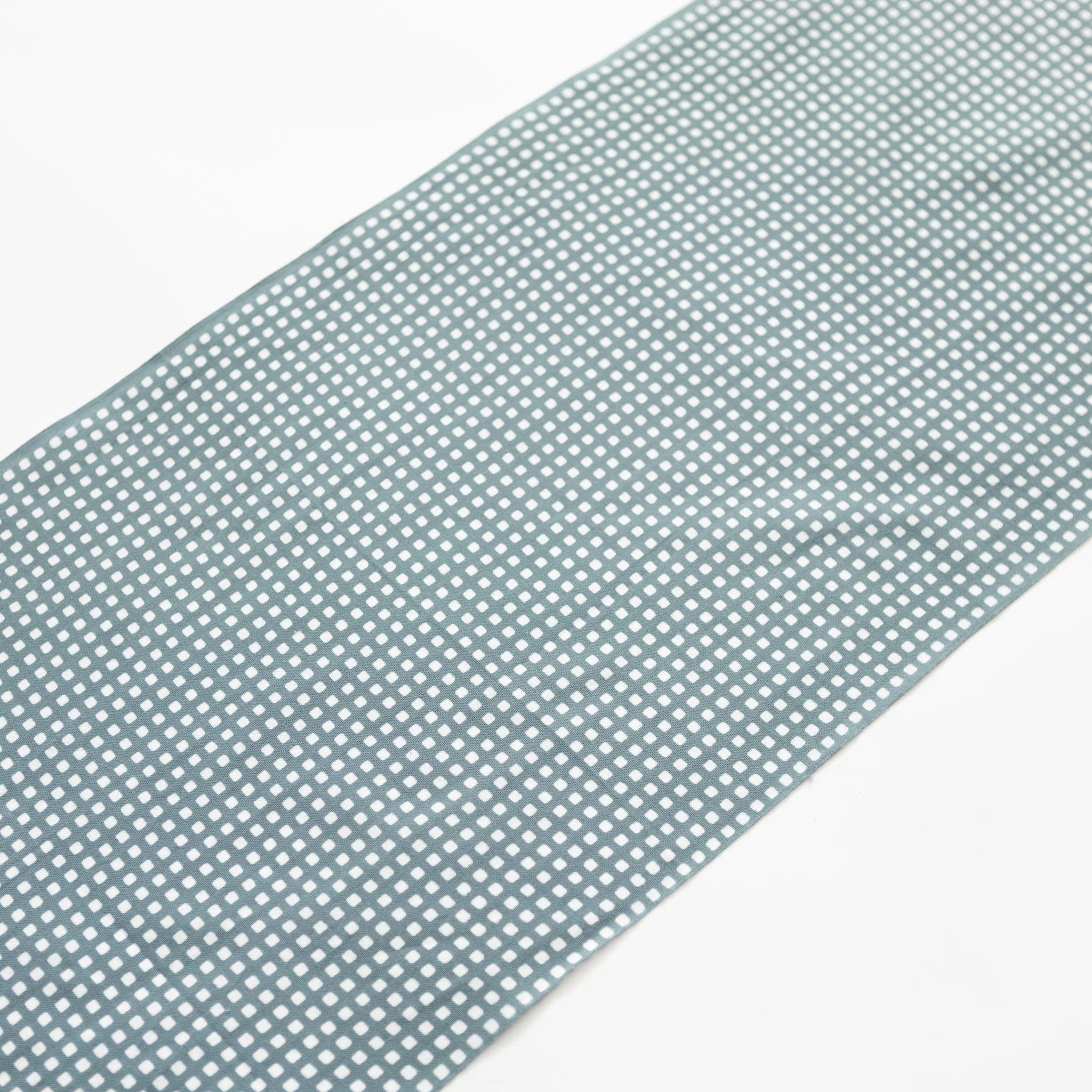 Tenugui - Corner Grey - Image 2