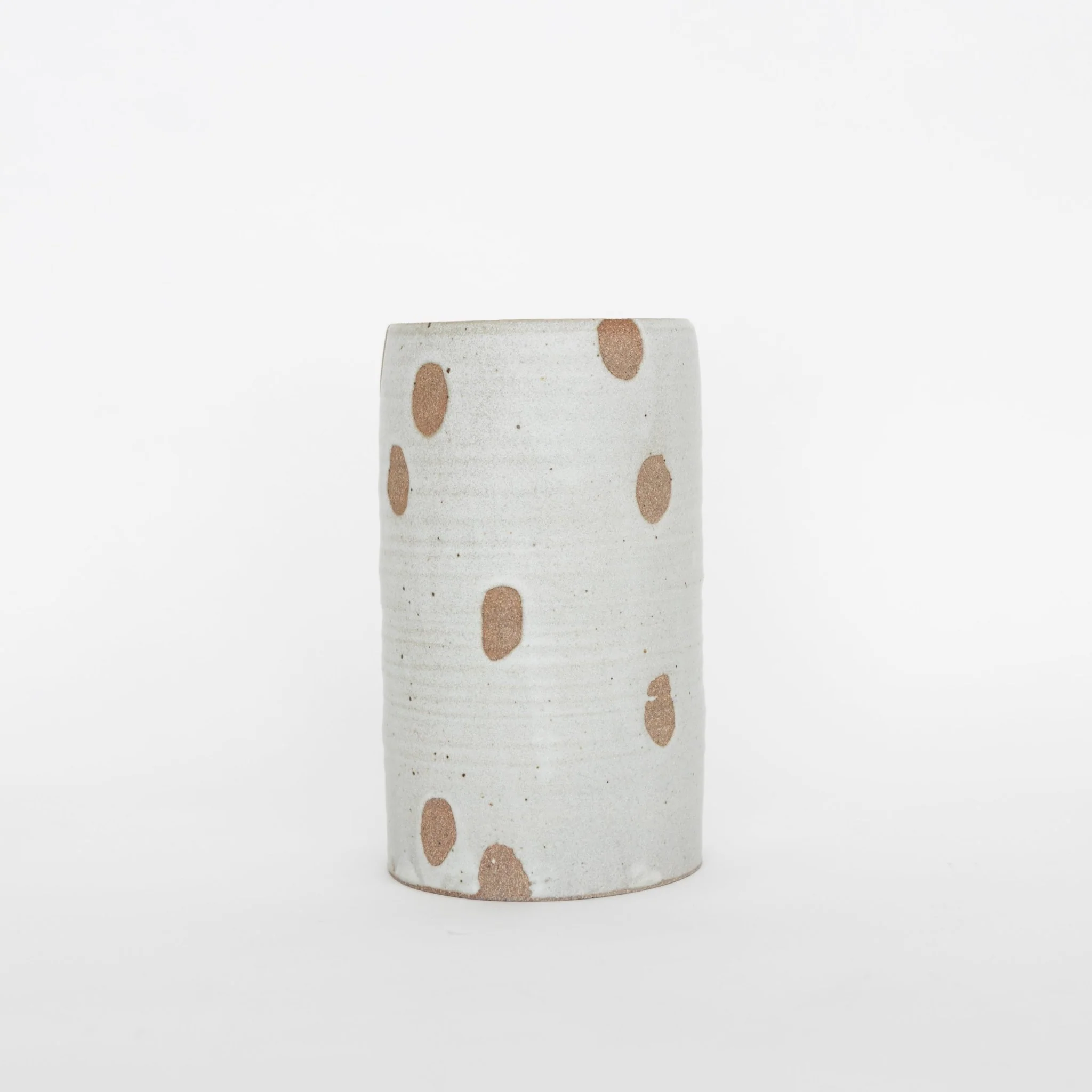 Tomoro Pottery Ceramic Petal Cylinder - Image 2