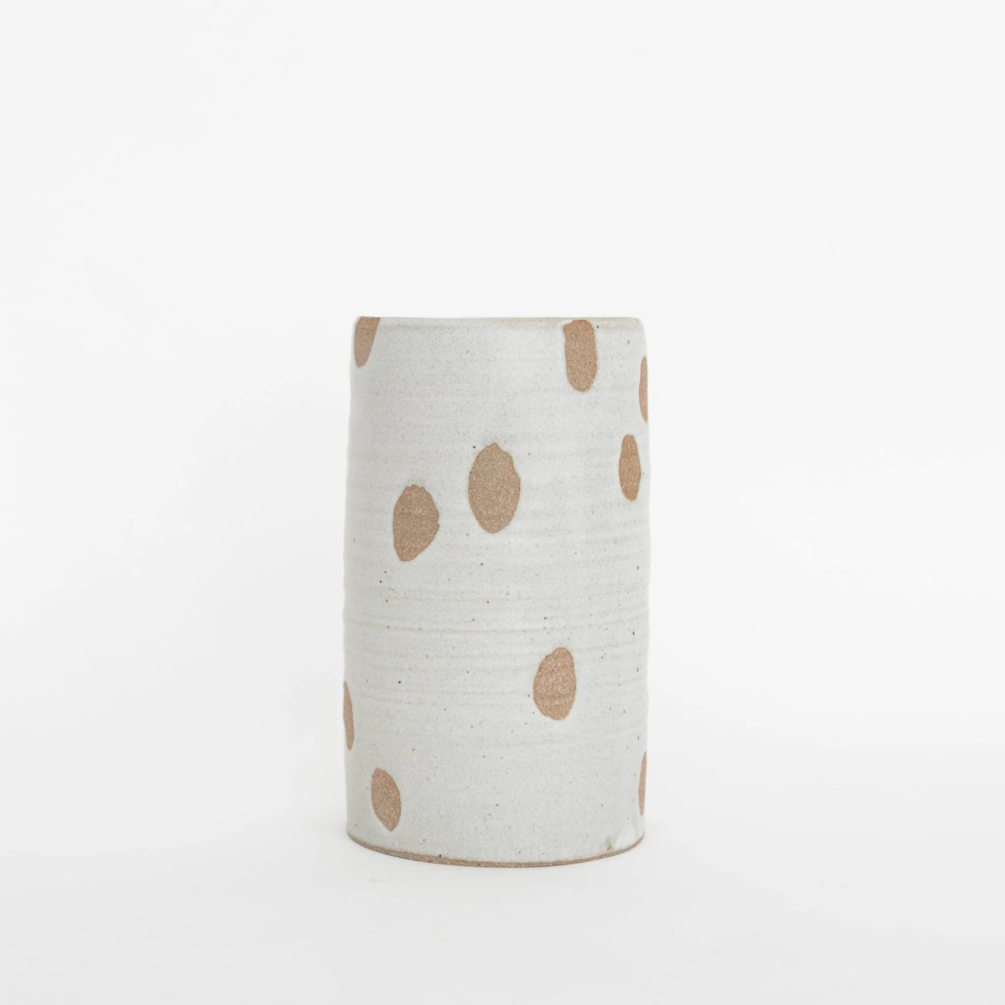 Tomoro Pottery Ceramic Petal Cylinder - Image 4