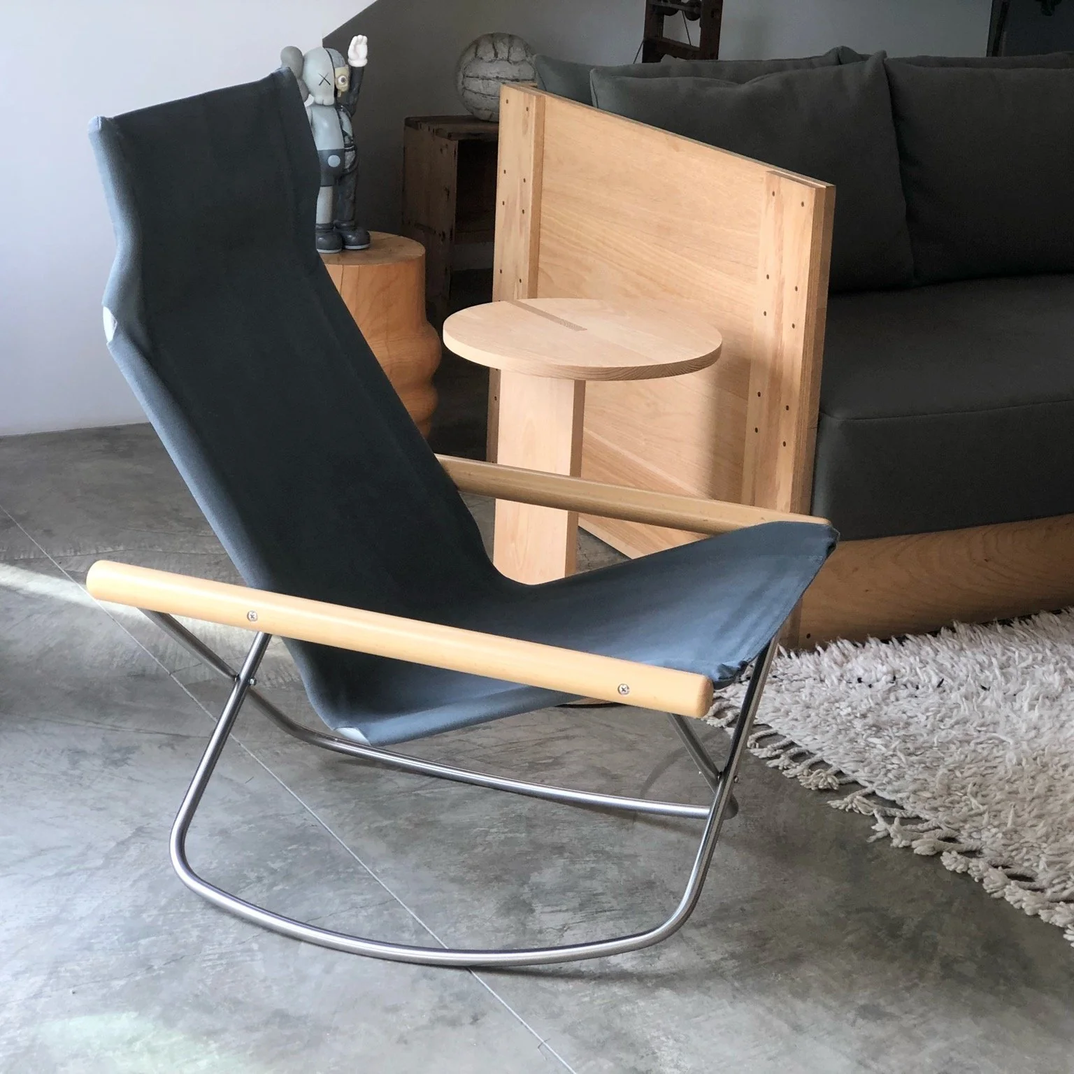 Nychair X Rocking Chair - Gray - Image 6
