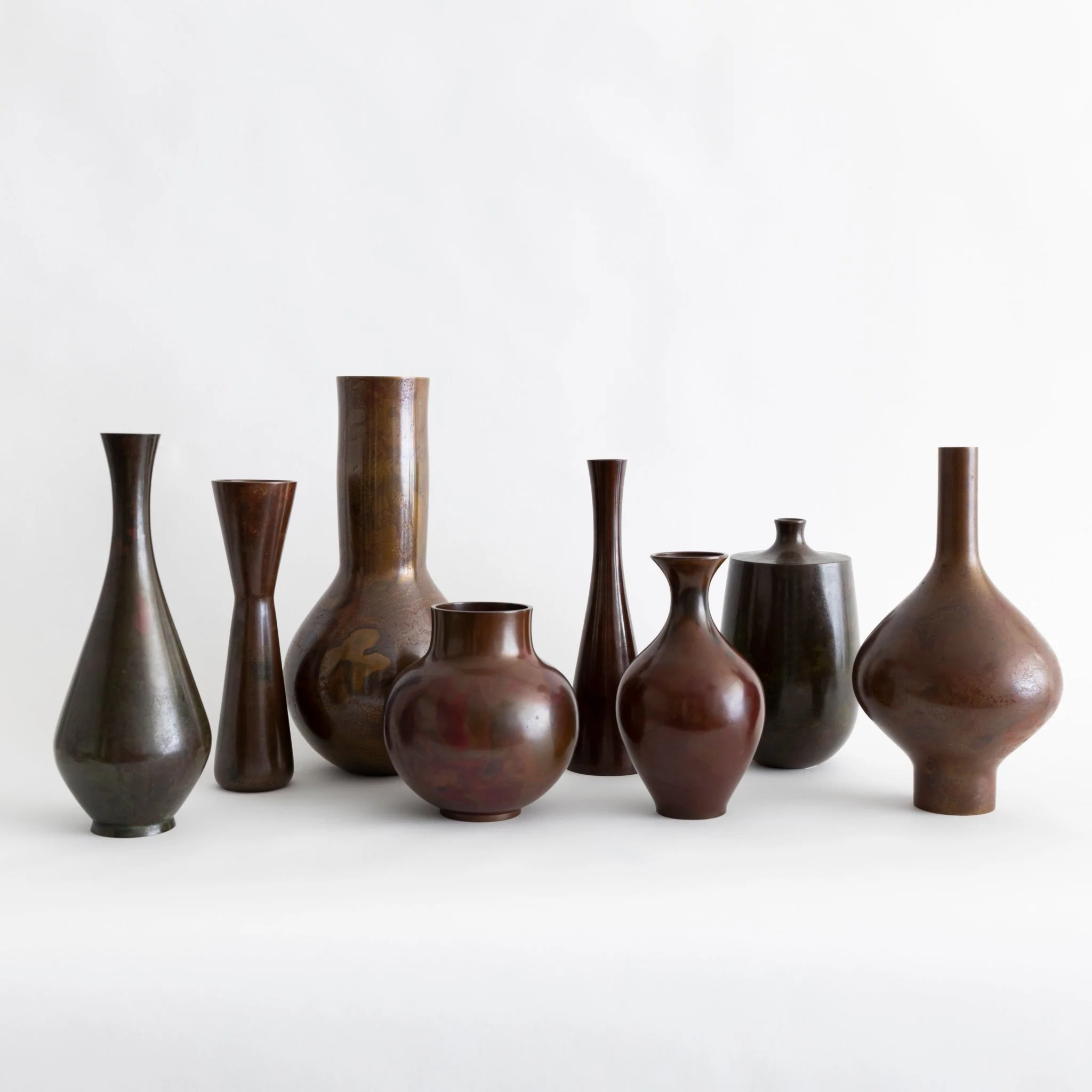 Vintage Bronze Vases