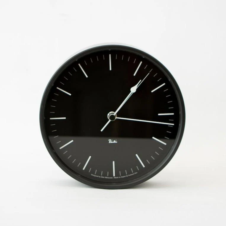 Riki Steel Clock Line WR08-24BK