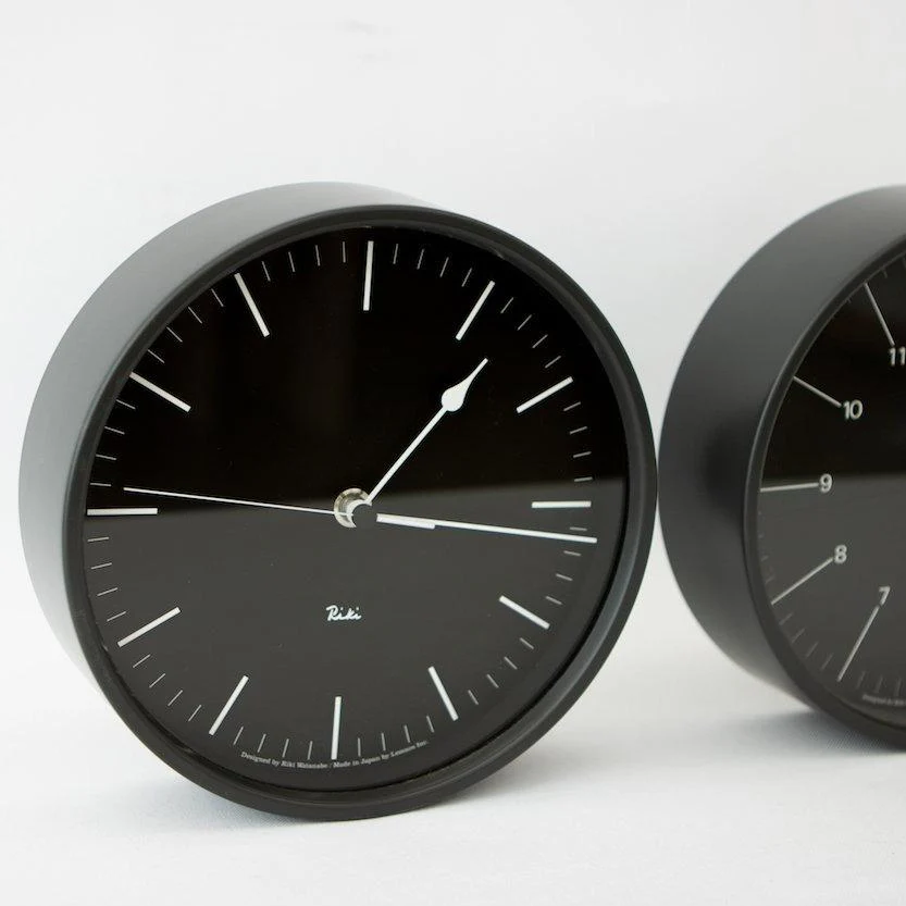 Riki Steel Clock Line WR08-24BK - Image 3
