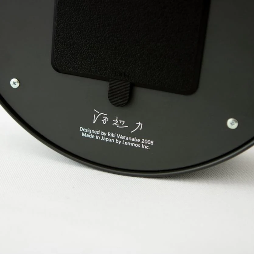 Riki Steel Clock Black WR17-10 - Image 2