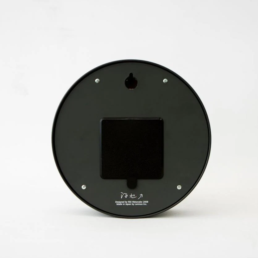 Riki Steel Clock Black WR17-10 - Image 4